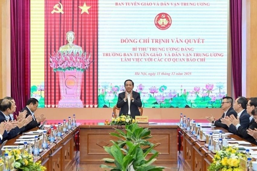 Báo chí phải tạo dòng chảy thông tin chính xác, tích cực và lan toả mạnh mẽ về Đại hội XIV của Đảng