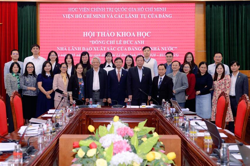 Hội thảo khoa học “Đồng chí Lê Đức Anh – Nhà lãnh đạo xuất sắc của Đảng và Nhà nước”