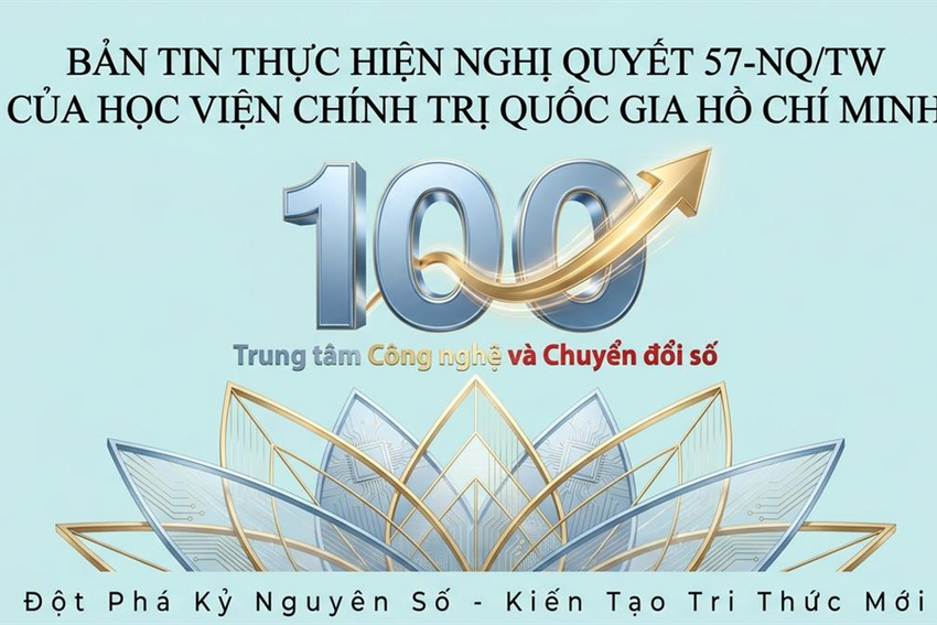 Bản tin thực hiện Nghị quyết 57-NQ/TW tại Học viện Chính trị quốc gia Hồ Chí Minh