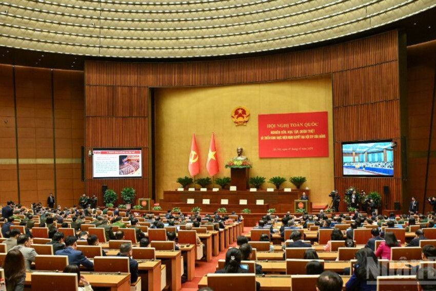 Hội nghị toàn quốc quán triệt, triển khai thực hiện Nghị quyết Đại hội đại biểu toàn quốc lần thứ XIV của Đảng