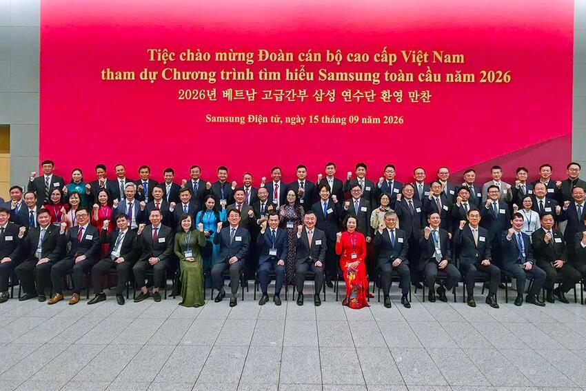 Chương trình VOSP 2026: Nhịp cầu hợp tác đổi mới sáng tạo giữa Học viện Chính trị quốc gia Hồ Chí Minh và Tập đoàn Samsung
