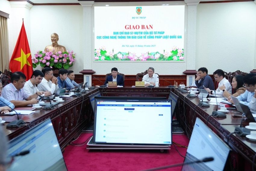 Chú trọng xây dựng, hoàn thiện Cổng Pháp luật quốc gia phiên bản 2.0