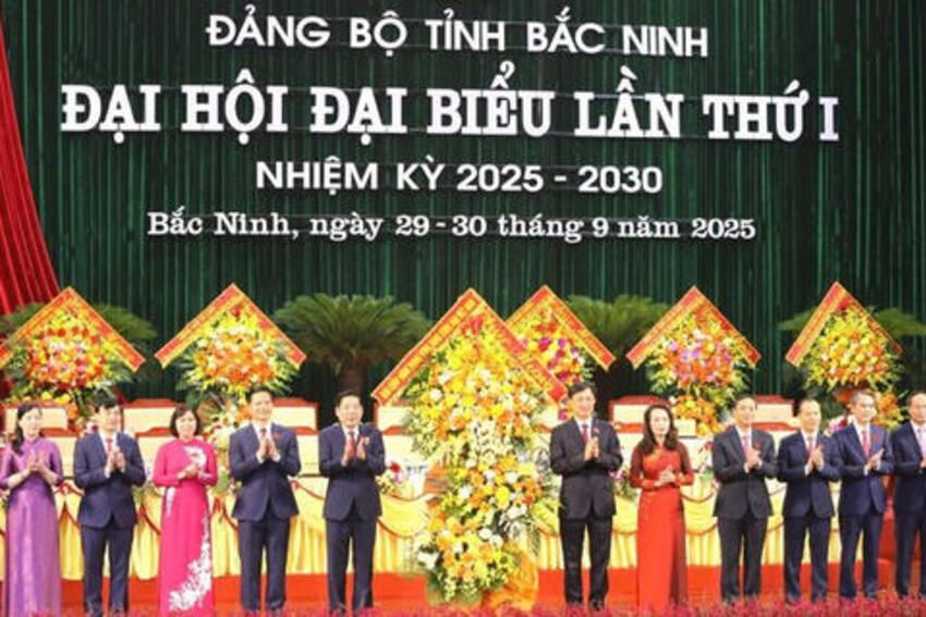 Đại hội đại biểu Đảng bộ tỉnh Bắc Ninh lần thứ I, nhiệm kỳ 2025-2030