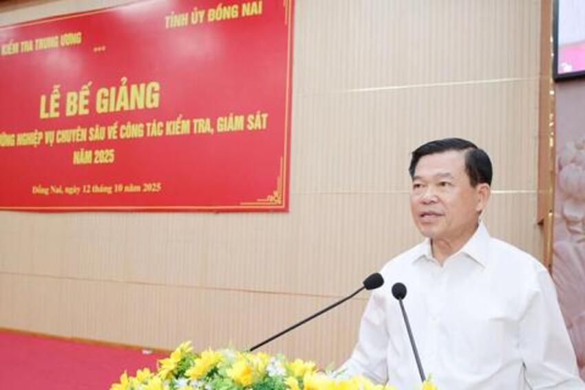 Tỉnh ủy Đồng Nai bồi dưỡng nghiệp vụ chuyên sâu về công tác kiểm tra, giám sát