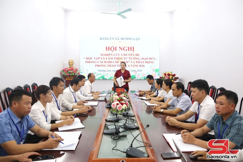 Lan tỏa học và làm theo Bác ở xã biên giới
