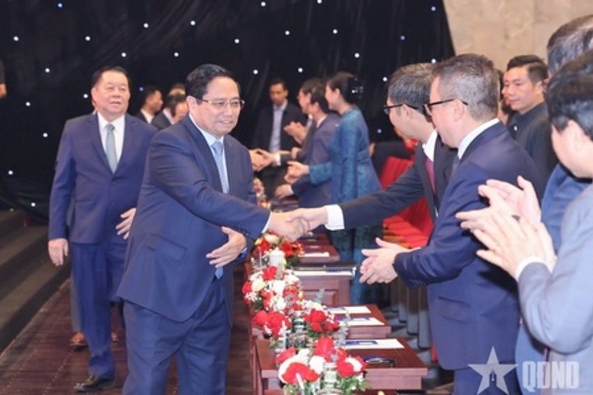 Thủ tướng Phạm Minh Chính dự Lễ trao Giải thưởng toàn quốc về thông tin đối ngoại lần thứ XI