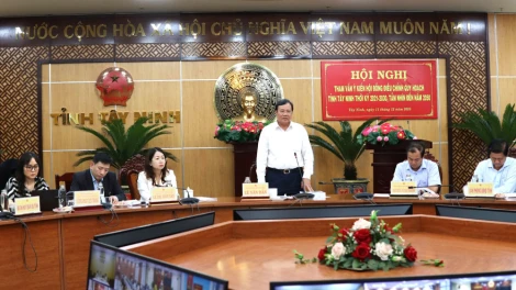 Tham vấn ý kiến Hội đồng điều chỉnh Quy hoạch tỉnh Tây Ninh thời kỳ 2021-2030, tầm nhìn đến năm 2050