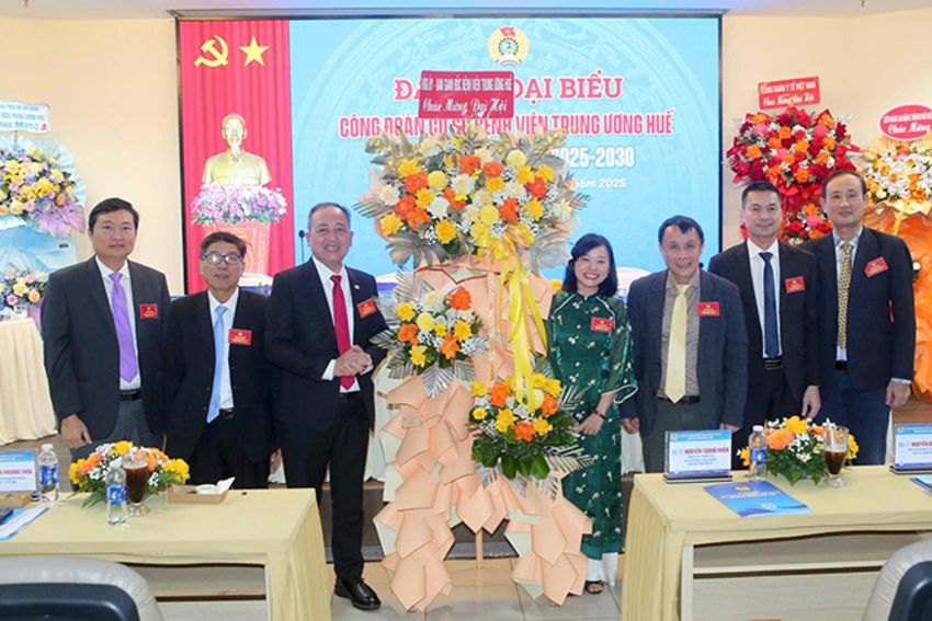 Đại hội đại biểu Công đoàn cơ sở Bệnh viện Trung ương Huế lần thứ XIX, nhiệm kỳ 2025–2030