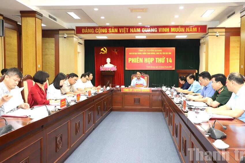 Tuyên Quang: Tiếp tục nâng cao hiệu quả công tác phòng, chống tham nhũng, lãng phí, tiêu cực