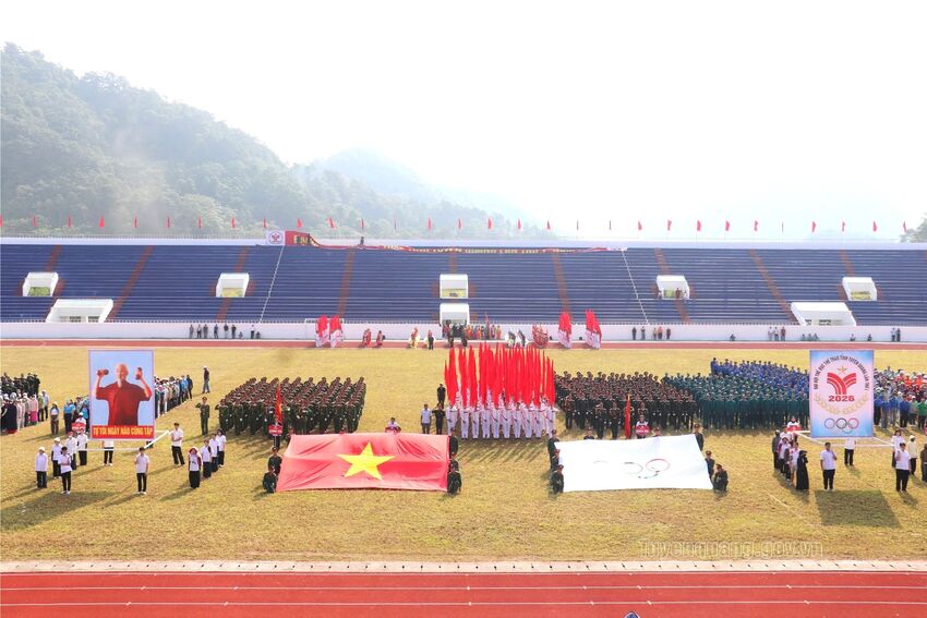 Tổng duyệt Đại hội Thể dục thể thao tỉnh Tuyên Quang lần thứ I năm 2026