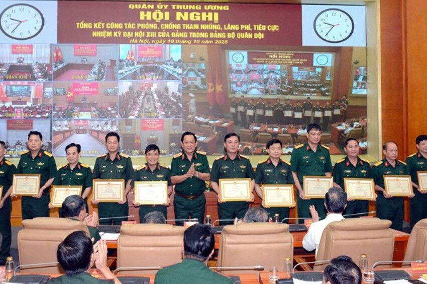 Quân ủy Trung ương: Tổng kết công tác phòng, chống tham nhũng, lãng phí, tiêu cực nhiệm kỳ Đại hội XIII của Đảng