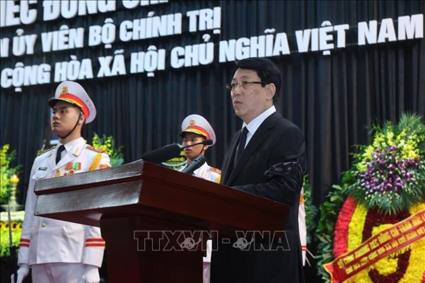 Toàn văn lời điếu tại Lễ truy điệu nguyên Chủ tịch nước Trần Đức Lương