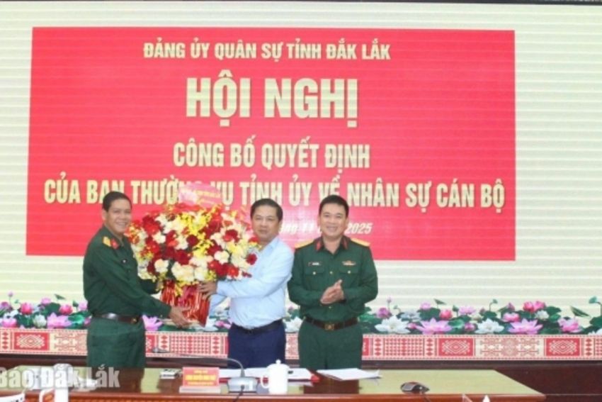 Đồng chí Lương Nguyễn Minh Triết giữ chức Bí thư Đảng ủy Quân sự tỉnh
