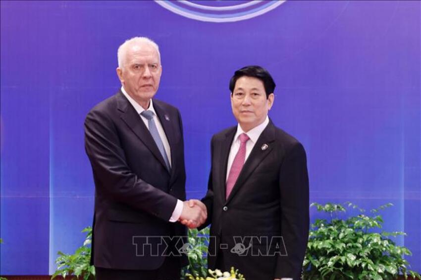 Chủ tịch nước Lương Cường tiếp Tổng Công tố Liên bang Nga