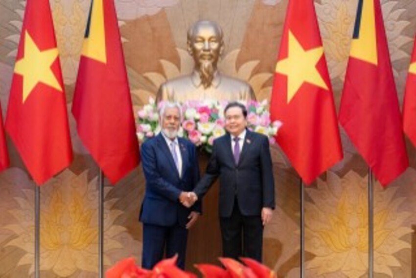 Chủ tịch Quốc hội Trần Thanh Mẫn hội kiến Thủ tướng Cộng hòa Dân chủ Timor-Leste