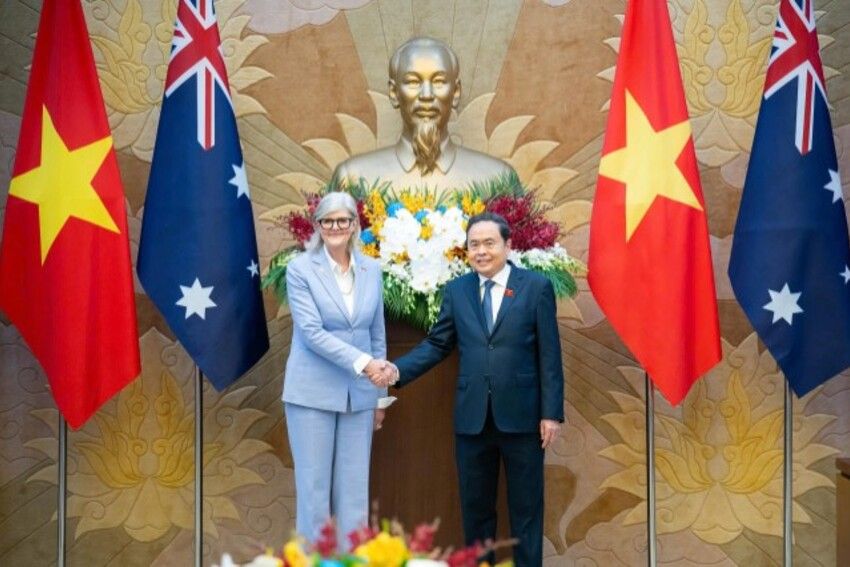 Chủ tịch Quốc hội Trần Thanh Mẫn hội kiến Toàn quyền Australia Sam Mostyn