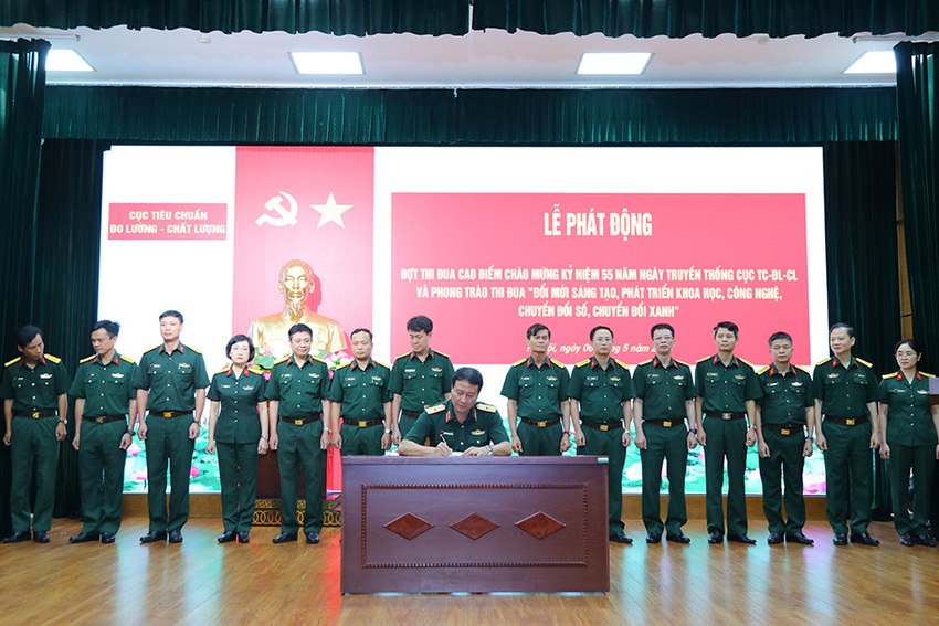 Cục Tiêu chuẩn - Đo lường - Chất lượng phát động đợt thi đua cao điểm kỷ niệm 55 năm Ngày truyền thống