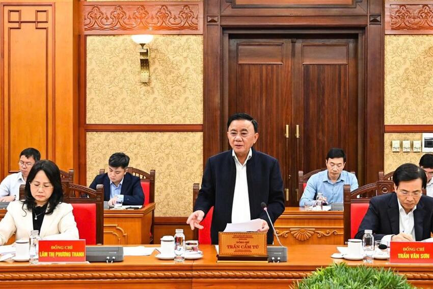 Bảo đảm tiến độ, chất lượng công tác tổ chức phục vụ Đại hội XIV của Đảng