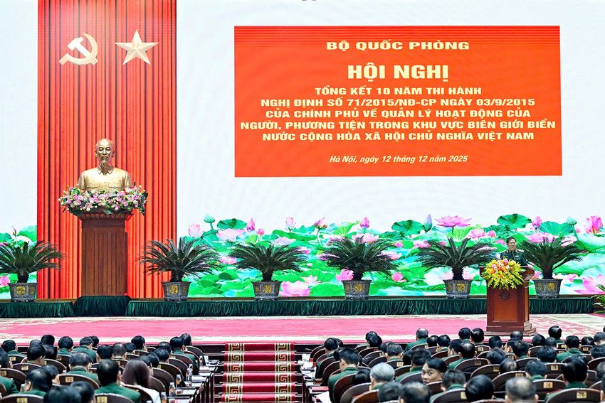 Bộ Quốc phòng tổng kết 10 năm Nghị định 71/2015/NĐ-CP về quản lý người, phương tiện khu vực biên giới biển Việt Nam