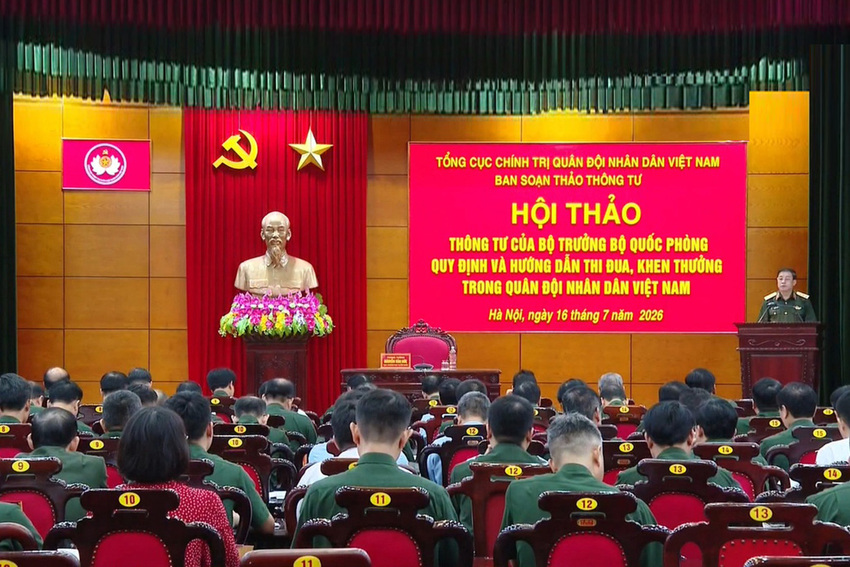 Hội thảo lấy ý kiến dự thảo Thông tư quy định và hướng dẫn thi đua, khen thưởng trong Quân đội