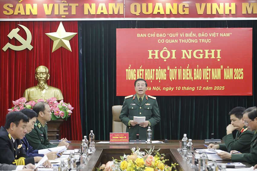 Hội nghị tổng kết hoạt động “Quỹ vì biển, đảo Việt Nam” năm 2025