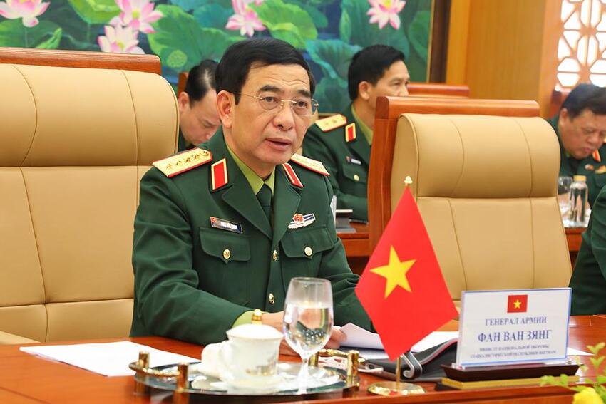 Đại tướng Phan Văn Giang hội kiến Thư ký Hội đồng An ninh Liên bang Nga