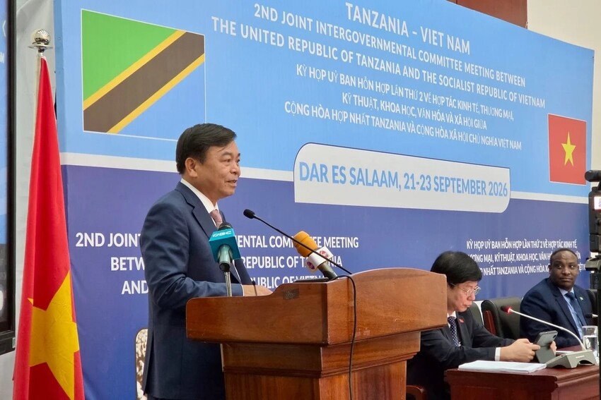 Kỳ họp Ủy ban Hỗn hợp Việt Nam-Tanzania tìm động lực mới cho đầu tư