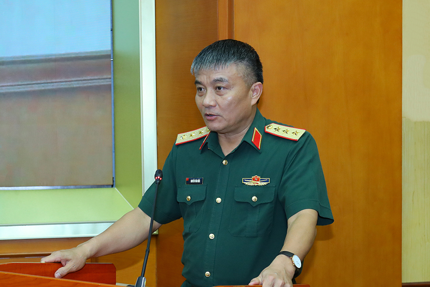 Sơ kết công tác phát triển khoa học, công nghệ, đổi mới sáng tạo và chuyển đổi số trong Quân đội 6 tháng đầu năm 2026