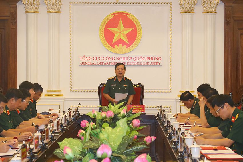 Kiểm tra kết quả phát triển khoa học, công nghệ, đổi mới sáng tạo, chuyển đổi số tại Tổng cục Công nghiệp quốc phòng