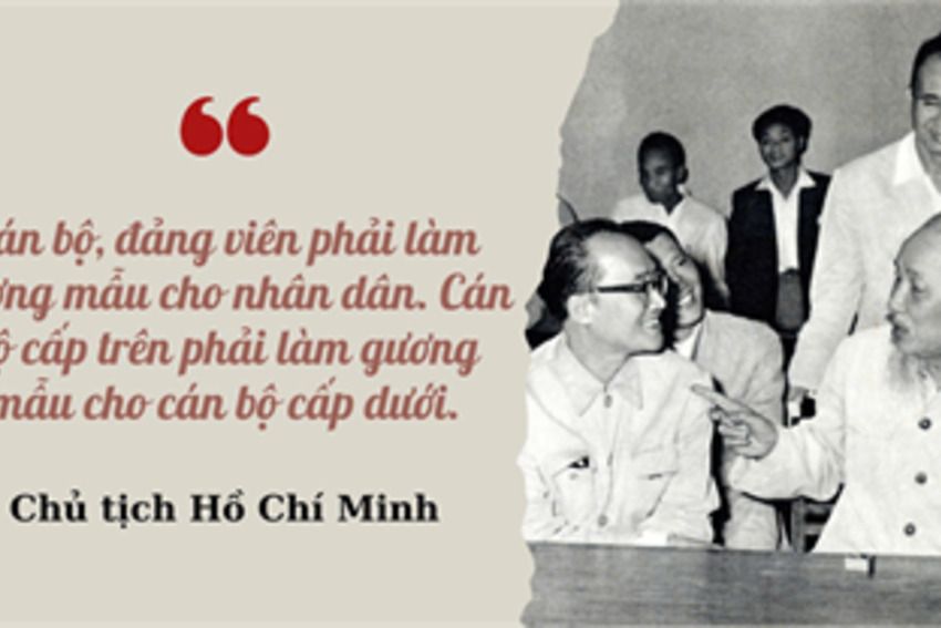 Xây dựng và thực hành văn hóa nêu gương của đội ngũ cán bộ, đảng viên trong kỷ nguyên mới