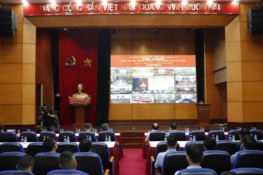 Hội nghị toàn quốc tập huấn ứng dụng trí tuệ nhân tạo (AI) cho cán bộ các cấp ủy và cơ quan Đảng