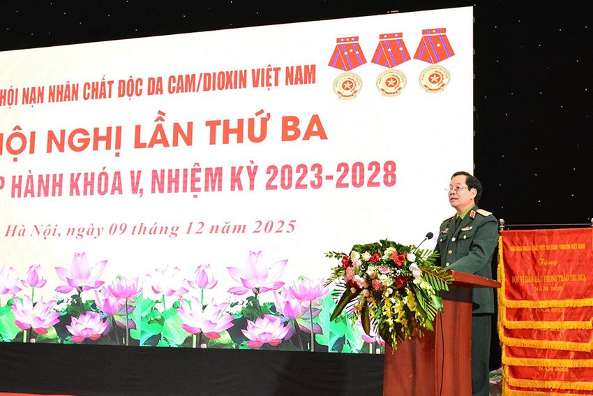 Hội nghị lần thứ ba Ban Chấp hành Trung ương Hội Nạn nhân chất độc da cam/đi-ô-xin Việt Nam khóa V, nhiệm kỳ 2023 - 2028