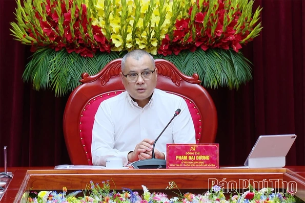 Ban Chỉ đạo về phát triển khoa học, công nghệ, đổi mới sáng tạo và chuyển đổi số tỉnh Phú Thọ: Đôn đốc các nội dung phục vụ sơ kết 6 tháng đầu năm