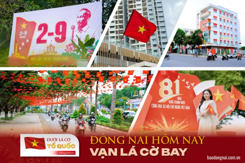 [Megastory] Dưới lá cờ Tổ quốc: Đồng Nai hôm nay, vạn lá cờ bay