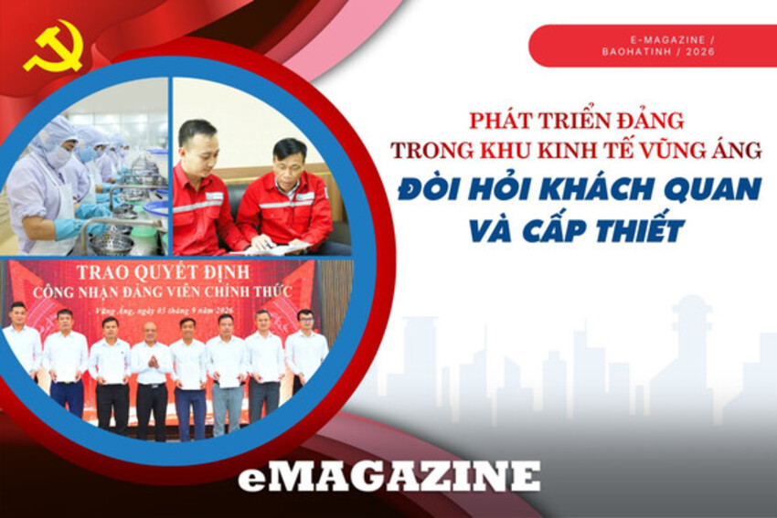 Phát triển đảng trong KKT Vũng Áng (bài cuối): Đồng bộ xây vườn ươm “hạt giống đỏ”
