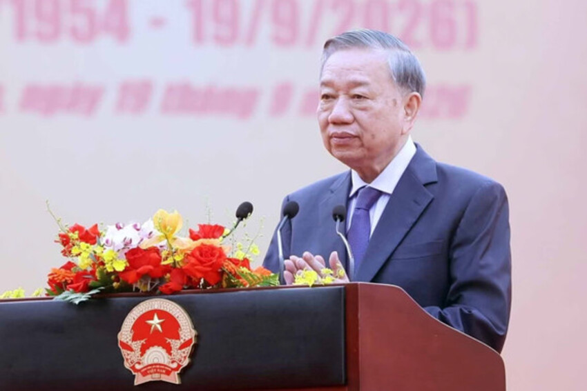 Phát biểu của Tổng Bí thư, Chủ tịch nước Tô Lâm tại Lễ kỷ niệm 72 năm Ngày Bác Hồ về thăm Đền Hùng và khánh thành Tượng đài 'Bác Hồ với ngày hội non sông'