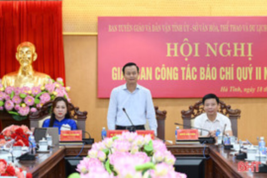 Báo chí chung sức thực hiện các nhiệm vụ trọng tâm của tỉnh