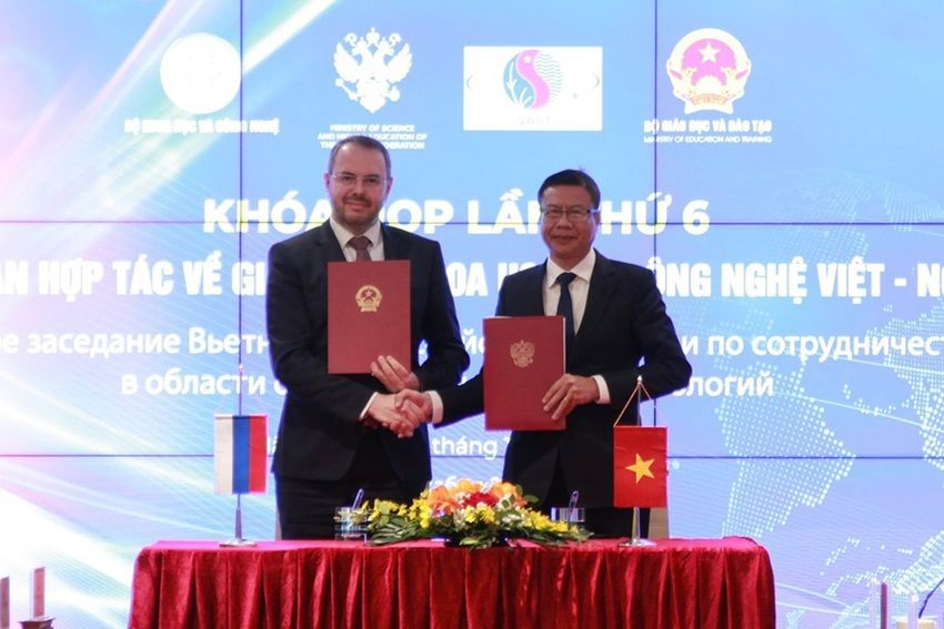 Khóa họp lần thứ 6 Ủy ban hợp tác về giáo dục, khoa học và công nghệ Việt - Nga