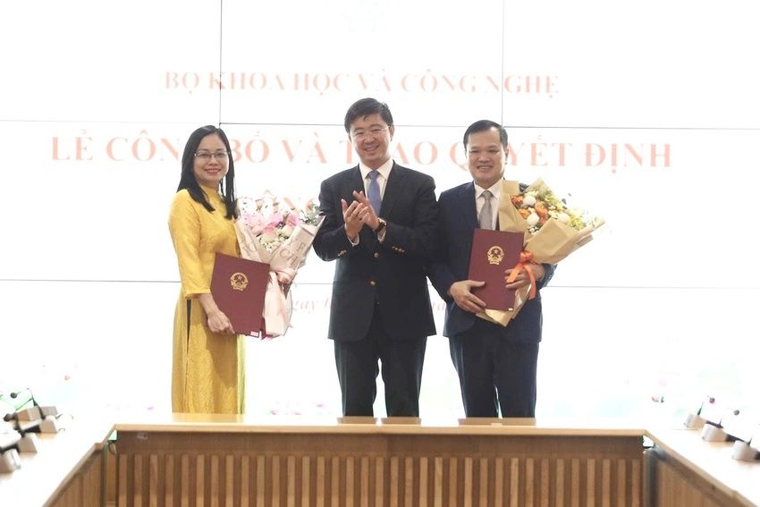 Bộ KH&CN công bố các quyết định về công tác cán bộ
