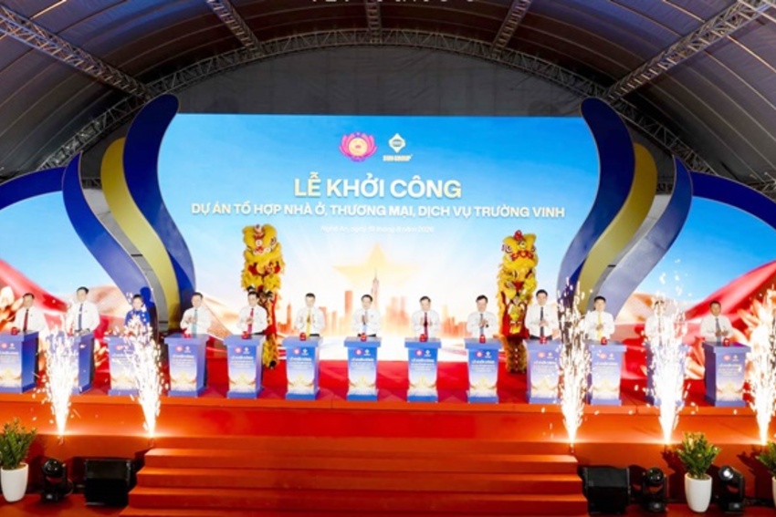 Nghệ An: Khởi công đồng loạt 3 dự án trọng điểm chào mừng Quốc khánh 2/9