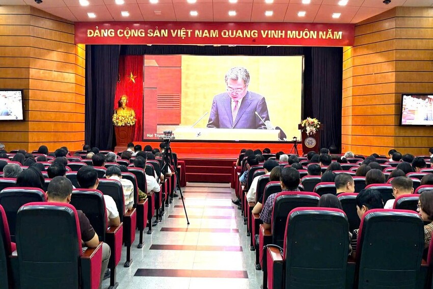 Đảng ủy Bộ Khoa học và Công nghệ nghiêm túc học tập, quán triệt Nghị quyết Hội nghị Trung ương 3, khóa XIV