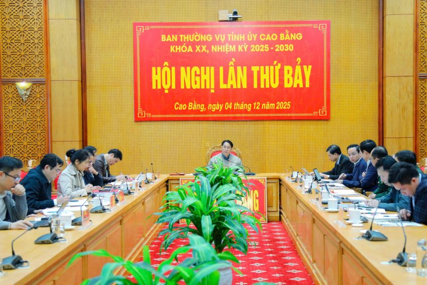 Hội nghị Ban Thường vụ Tỉnh ủy lần thứ 7