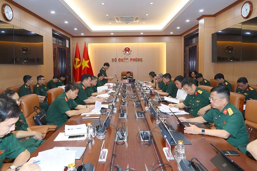 Hội nghị báo cáo tình hình triển khai gửi, nhận văn bản điện tử có độ “Mật” trong Bộ Quốc phòng