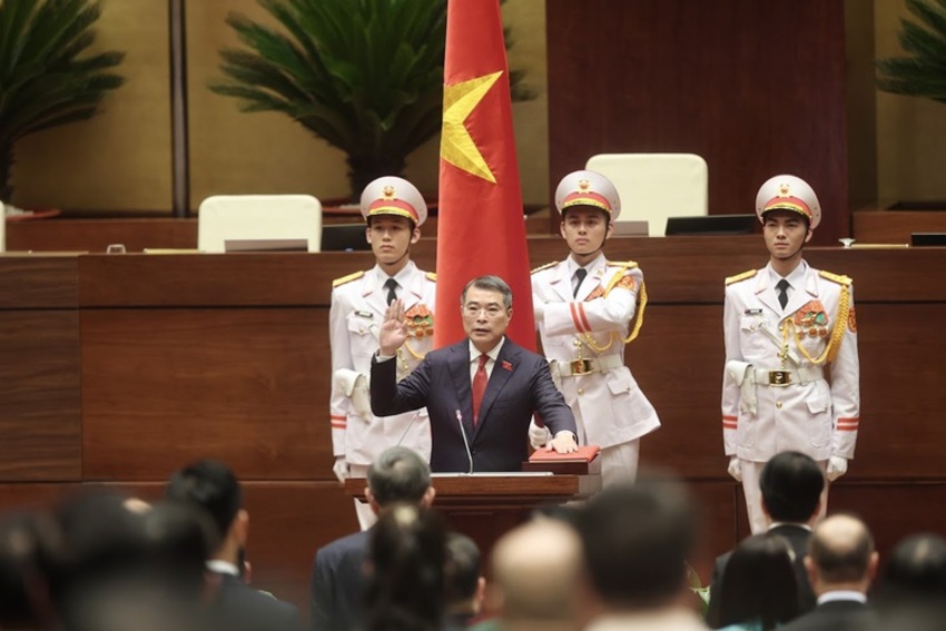 Thủ tướng Chính phủ Lê Minh Hưng tuyên thệ nhậm chức