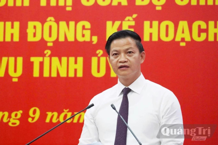 Toàn văn bài phát biểu khai mạc của đồng chí Vương Quốc Tuấn, Bí thư Tỉnh ủy Quảng Trị tại Hội nghị nghiên cứu, học tập, quán triệt, tuyên truyền và triển khai thực hiện một số Nghị quyết, Chỉ thị của Bộ Chính trị và các chương trình hành động, kế hoạch của Ban Thường vụ Tỉnh uỷ