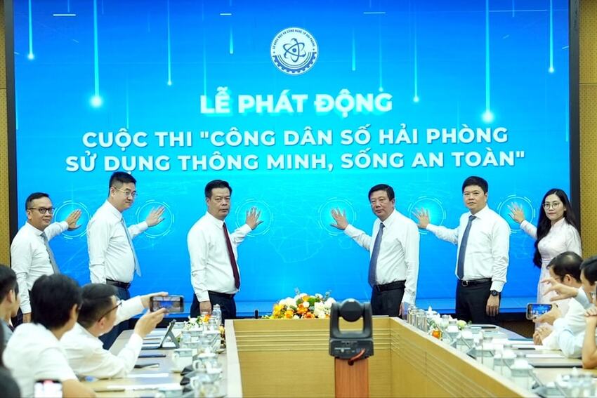 Phát động cuộc thi 'Công dân số Hải Phòng - sử dụng thông minh, sống an toàn'