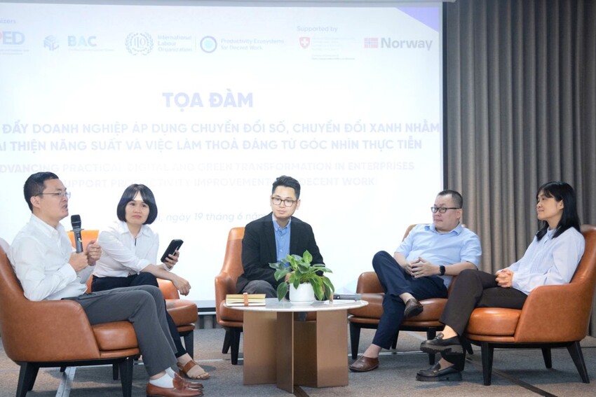 Thúc đẩy doanh nghiệp áp dụng chuyển đổi số, chuyển đổi xanh