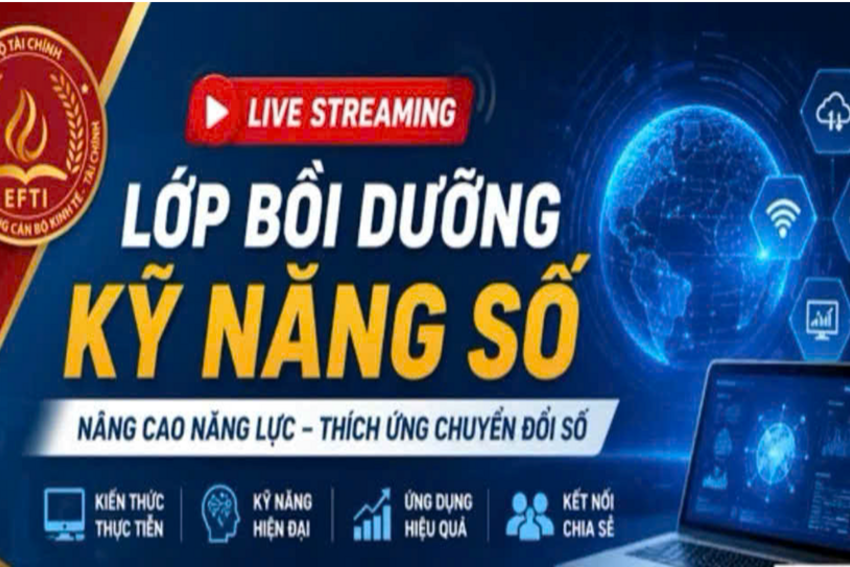 Bộ Tài chính bồi dưỡng kỹ năng số cho cán bộ, công chức, viên chức