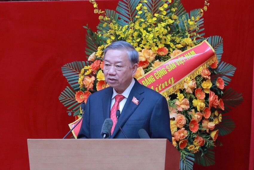 Phát biểu chỉ đạo của Tổng Bí thư Tô Lâm tại Đại hội Đảng bộ Công an Trung ương lần thứ VIII