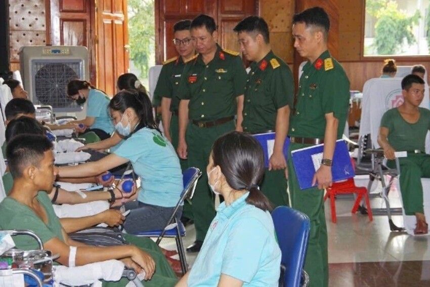 Phong trào hiến máu tình nguyện trong Quân đội: 15 năm lan tỏa nghĩa cử cao đẹp